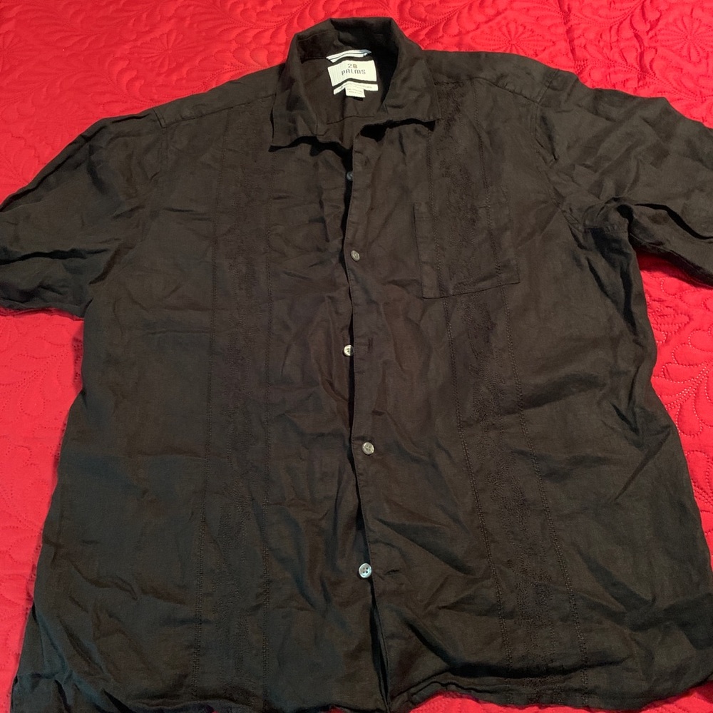 Reduced: 28 Palms Shirt, front pocket, #124